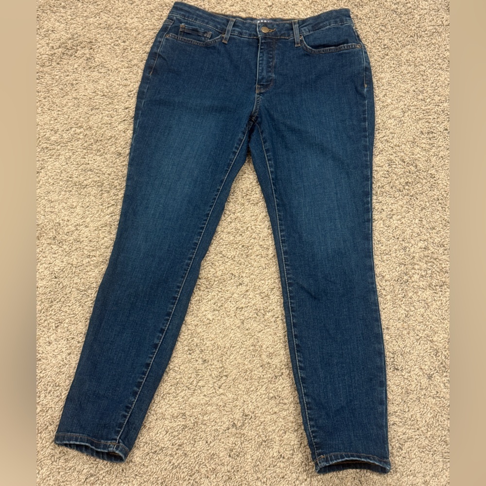 NYDJ Dark Blue Skinny Jeans size 6